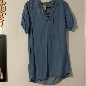 Denim dress